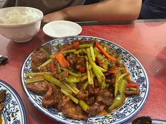 小炒牛肉-北大地皖峰饭馆