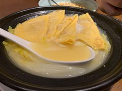 石锅鸡汤烩手工蛋饺-上海小南国(国会店)