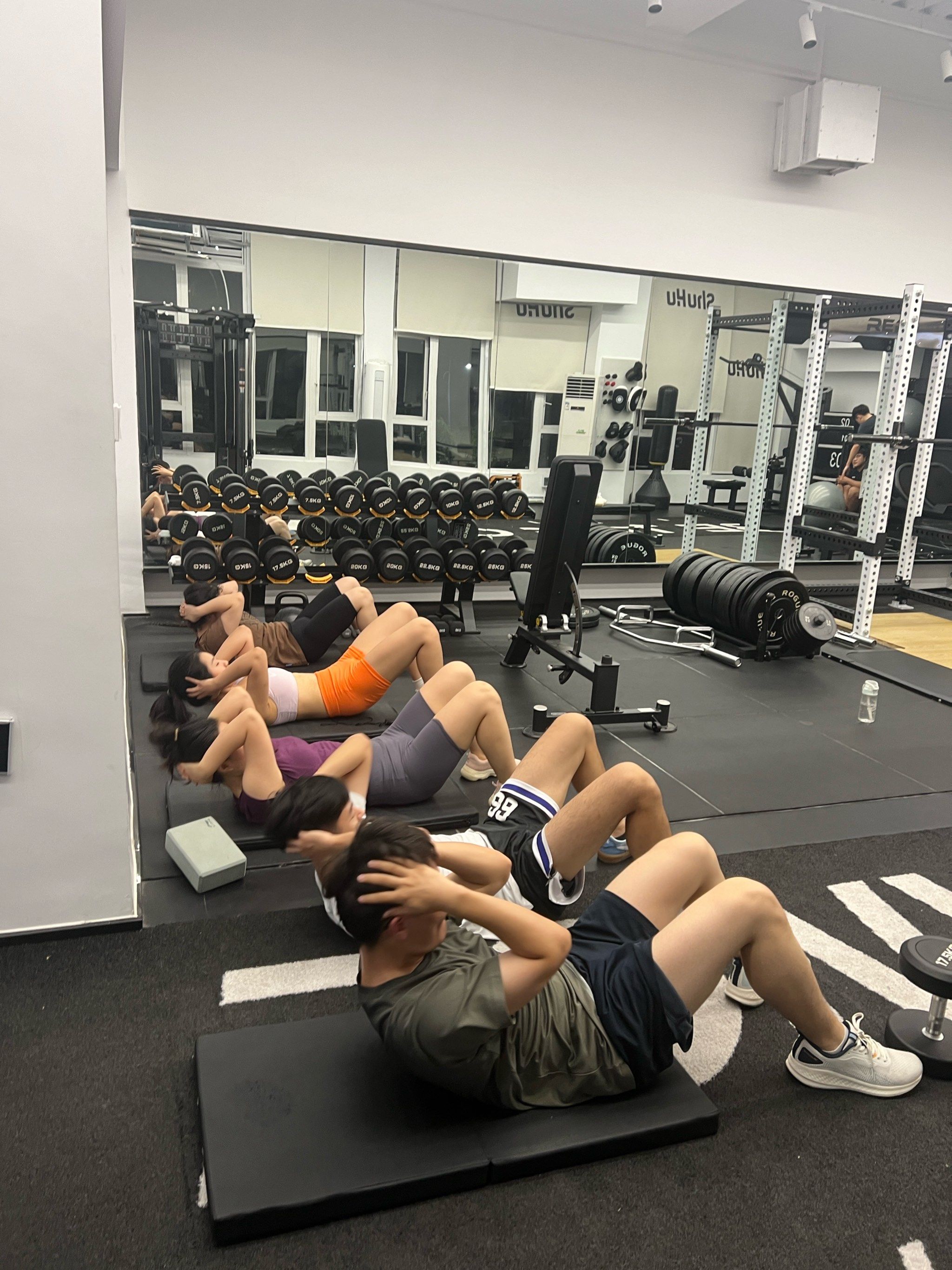 核心训练一起练