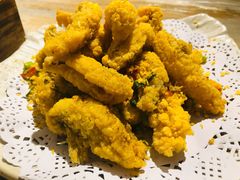 香煎九肚鱼-李记潮汕砂锅粥(营福路店)