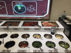 自助调料区-如在蜀毛肚老火锅(怀柔店)