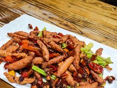 香辣牛肉丝-一盏明灯全素斋(殊像寺店)