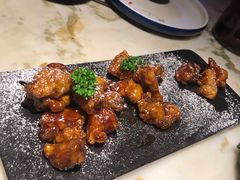 雪花糖醋里脊-绿茶餐厅(乐峰广场店)