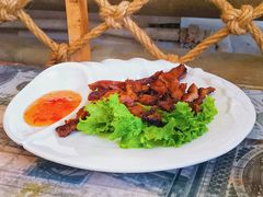 碳烤猪颈肉-玖月时尚泰式餐厅