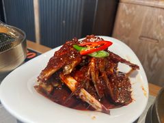 -草家酱蟹炭火烤肉店(珲春南路一店)