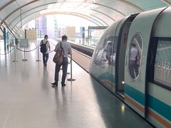 -龙阳路磁悬浮列车总站-停车场