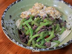 青笋炒肉拌面-刘氏三和面馆