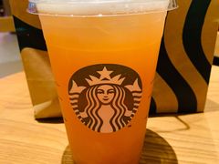 冰摇桃桃乌龙茶（中）-星巴克(广州淘金路店)