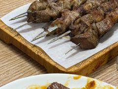 和田盐水羊肉串-歹歹的加个面过油肉拌面(贵州路店)