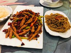 香辣牛肉丝-一盏明灯全素斋(殊像寺店)