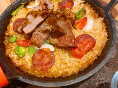 澳洲谷饲牛肉焗饭-必胜客(中大银泰店)