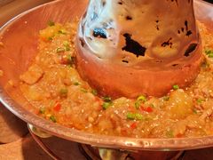 土司铜锅油焖鸡-浩海火燒雲傣家菜(芮欧百货店)