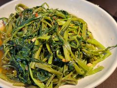 马拉盏炒通菜-大头虾越式风味餐厅(光明广场店)