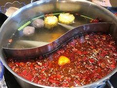 麻辣鸳鸯锅-手选潮汕鲜活牛肉火锅(二七广场店)