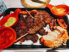 切牛胸肉拼盘-Gray Whale 灰鲸餐厅(北美N1店)