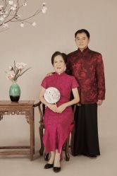 -时光纪亲子全家福照相馆(静安店母女写真父母纪念照)