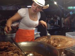 -芒果糯米饭摊子