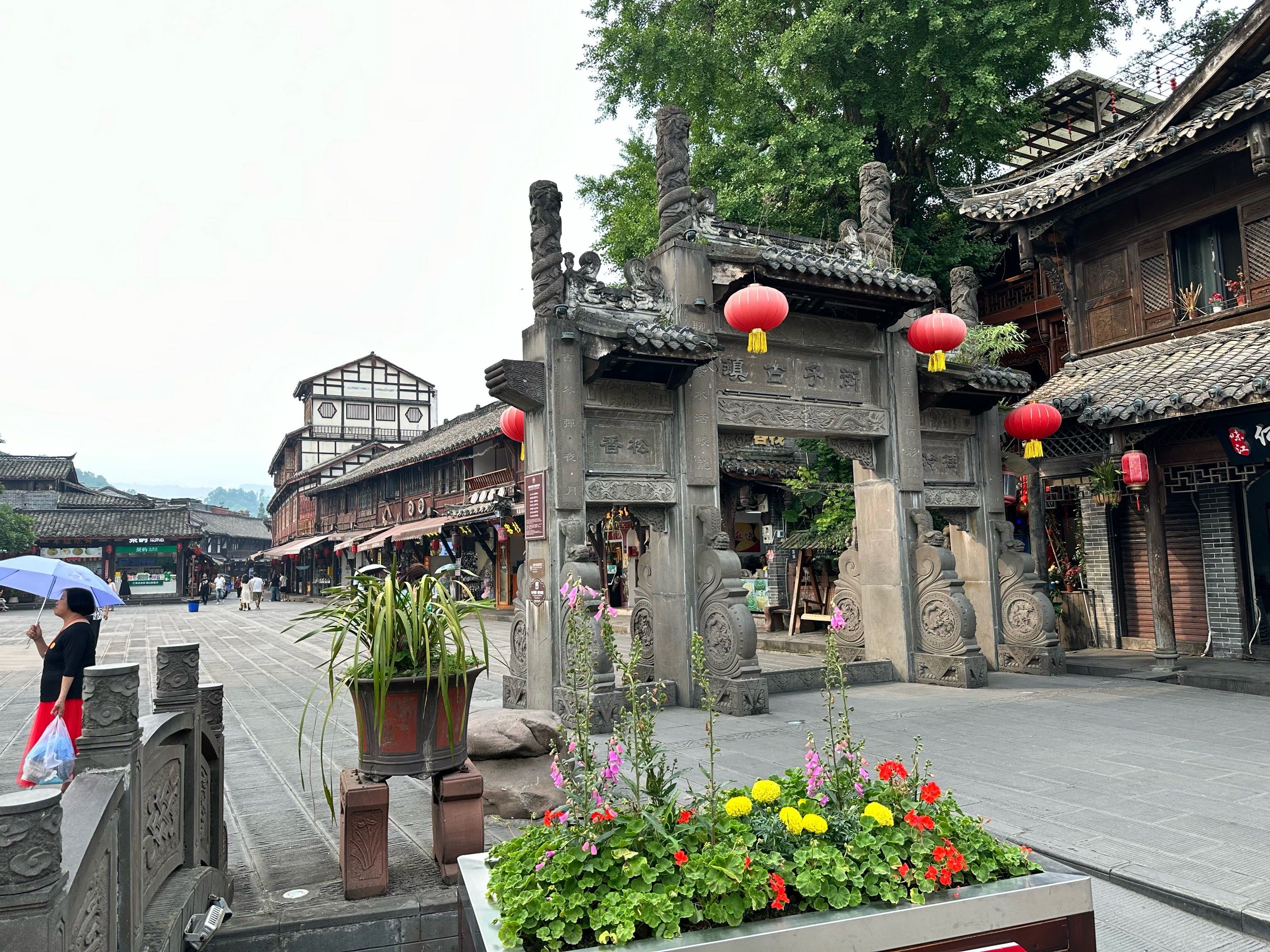 成都近郊街子古镇