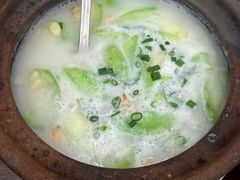 米汤哈蜊肉煮丝瓜-新旺茶餐厅(鑫耀·光环live店)