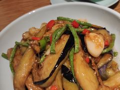 茄子豇豆-鸡毛店·川菜(双楠店)