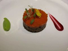 黑鱼籽木瓜牛肉塔塔-王品牛排(帝壹城店)