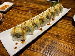 鲜切芒果芝士卷寿司-小川洋风料理(街道口店)