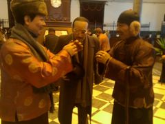 逼真的人物蜡像-沈阳金融博物馆