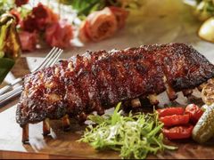 招牌芭比Q猪肋排-九月里.自由花园餐厅