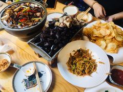 土豆泥莜面-十二毡房蒙餐·蒙古包