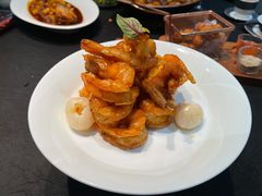 荔香酥皮虾-荣公子创意菜