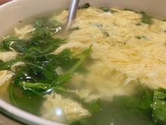 菊叶蛋汤-丁老爷子苏香圆