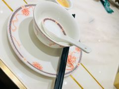 餐具摆设-稻香酒家·33年老字号·港式粤菜(富邦中心店)