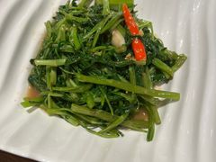 秘制虾酱炒空心菜-帕蓝·暹罗料理(曲阳店)