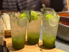 青提茉莉气泡水-巴奴毛肚火锅(七宝领展广场店)