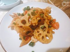绿茶小炒藕-绿茶餐厅(西单老佛爷店)