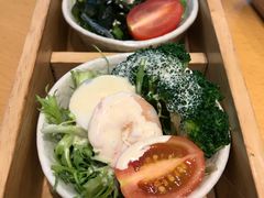 西兰花大虾佐味增蛋黄酱-胜博殿日式炸猪排(西红门店)