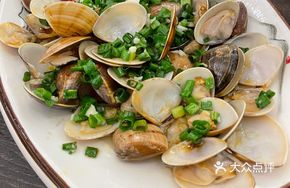 Scallion Oil Clam