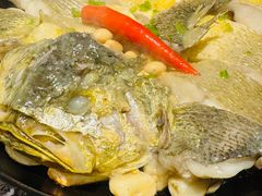 砂锅普宁豆酱焗黄鱼-汤城小厨•粤菜•靓汤(苏州街店)