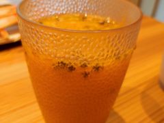 鲜榨芒果百香果汁-花和海鲜自助(梅江店)