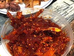 熏酱鸡骨架-聚合鑫东北熏酱熟食麻辣面(长阳店)