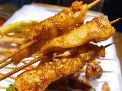 炭烤鸡脚筋-不曾在把把烧•烧烤(莲坂磐基店)