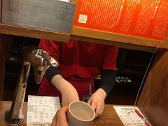 餐具摆设-一兰拉面(新宿中央东口店)