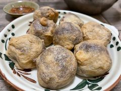 芋泥油渣酿豆腐-南雄雄州土菜餐厅(粤北大厦店)
