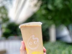 焦糖茶拿铁-都可手作(学士街手作店)