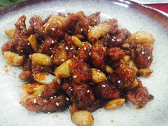 黑蒜子牛肉粒-锦州御烧烤·金盛福酒楼(天津总店)