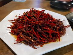 干煸牛肉丝-马海涛牛肉串·午市牛腩饭·烧烤夜宵(领汇广场店)