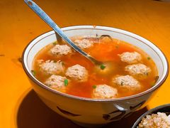 番茄豆芽圆子汤-永乐饭店
