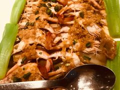 水东芥菜陈村粉蒸明虾-顺德美的万豪酒店-万豪中餐厅