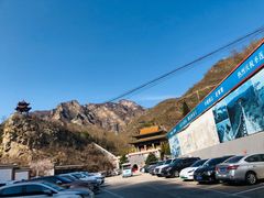 停车场风景-圣莲山风景区