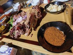 手撕焖锅羊头-沣峪鱼庄